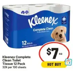 IGA Kleenex Complete Clean Toilet Tissue offer
