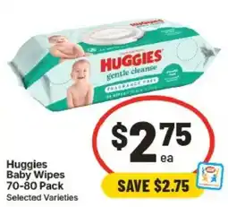 IGA Huggies Baby Wipes offer