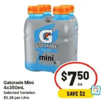 IGA Gatorade Mini offer