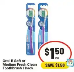 IGA Oral-B Toothbrush offer