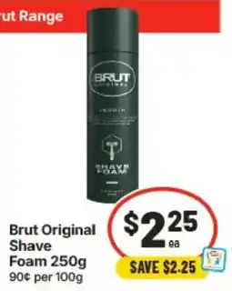 IGA Brut Original Shave Foam offer