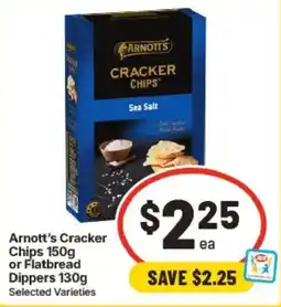 IGA Arnott's Cracker Chips offer