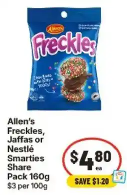 IGA Allen's Freckles offer
