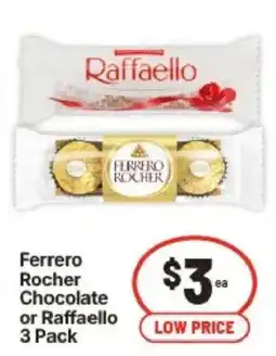 IGA Ferrero Rocher Chocolate or Raffaello offer