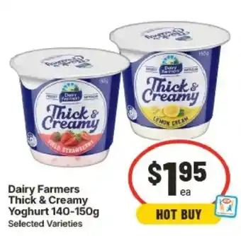 IGA Dairy Farmers Thick & Creamy Yoghurt offer