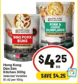 IGA Hong Kong Dim Sim Kitchen BBQ Pork Buns offer