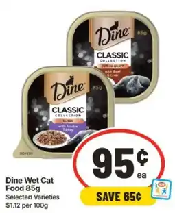 IGA Dine Wet Cat Food offer