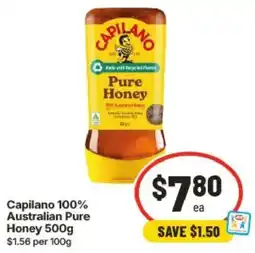 IGA Capilano 100% Australian Pure Honey offer