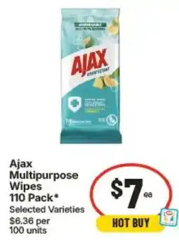 IGA Ajax Multipurpose Wipes offer