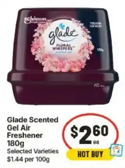 IGA Glade Scented Gel Air Freshener offer