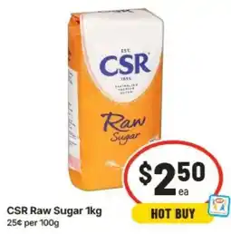 IGA CSR Raw Sugar offer
