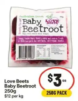 IGA Love Beets Baby Beetroot offer