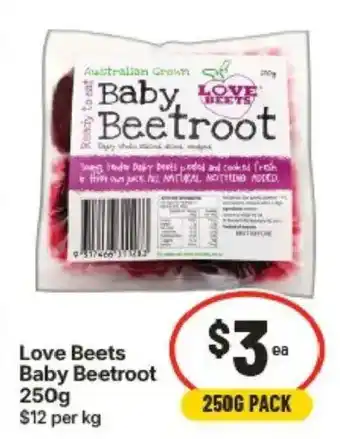 IGA Love Beets Baby Beetroot offer