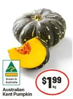IGA Australian Kent Pumpkin offer