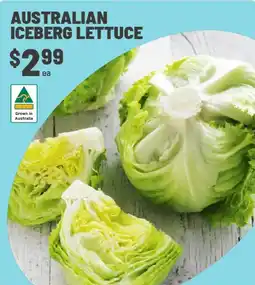 IGA Australian Iceberg Lettuce offer