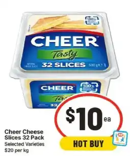 IGA Cheer Cheese Slices offer