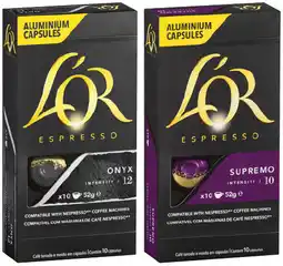 IGA L’OR Espresso Coffee Capsules Selected Varieties offer