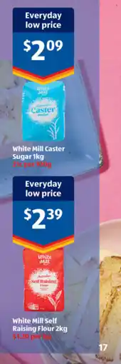 ALDI White Mill Caster Sugar offer