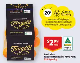 ALDI Australian Tangold Mandarins offer