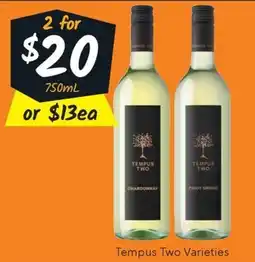 Ritchies Tempus Two Varieties offer