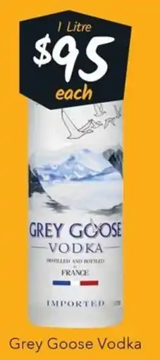 Ritchies Grey Goose Vodka offer