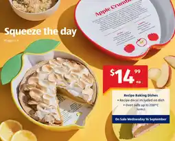 ALDI Recipe Baking Dishes offer