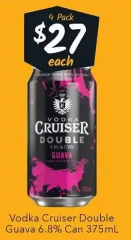 Ritchies Vodka Cruiser Double Guava offer