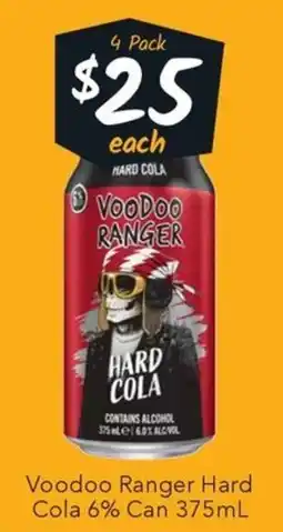 Ritchies Voodoo Ranger Hard Cola offer