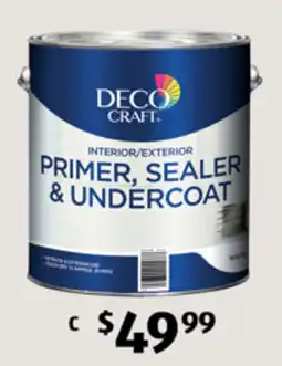 ALDI Deco Craft Primer, Sealer & Undercoat offer