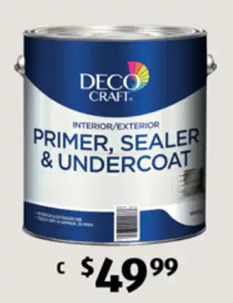 Deco Craft Primer, Sealer & Undercoat