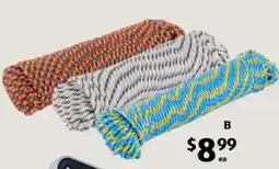 ALDI Assorted Coloured Rope offer