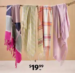 ALDI Assorted scarves offer