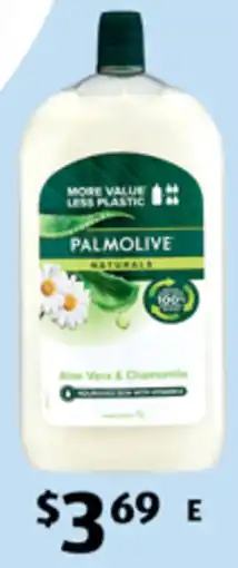 ALDI Palmolive Naturals Aloe Vera & Chamomile offer