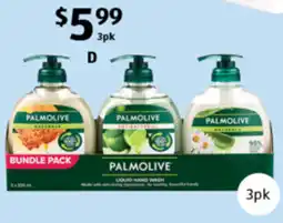 ALDI Palmolive liquid hand wash offer