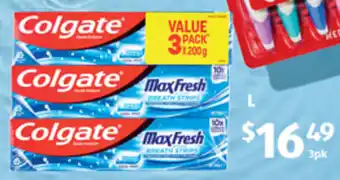 Colgate Max Fresh Toothpaste