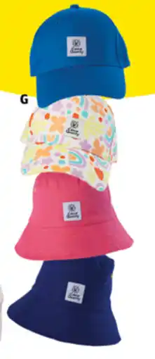 ALDI Childrens Reversible Bucket Hat or Cap offer