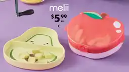 ALDI Melii Divided Silicone Suction Plate or Snackle Box offer
