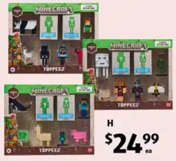 ALDI Minecraft Toppeez 8pk offer