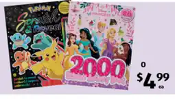ALDI Licensed Activity Books offer
