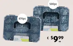 ALDI Workzone Flathead Screw Bolt & Nut Set offer