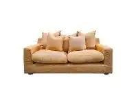 LivingStyles Cynthia Fabric Sofa, 2.5 Seater, Sunset offer