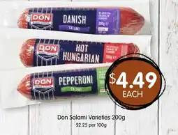 Spudshed Don Salami Varieties offer