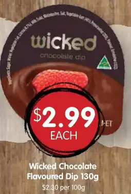 Spudshed Wicked Chocolate Flavoured Dip offer
