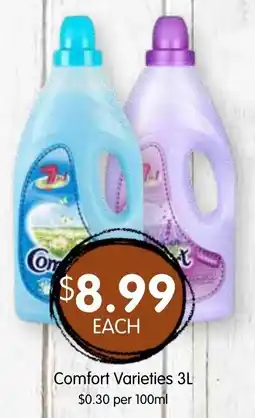 Spudshed Comfort Varieties offer