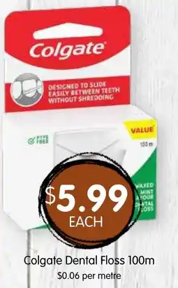 Spudshed Colgate Dental Floss 100m offer