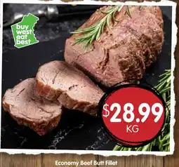 Spudshed Economy Beef Butt Fillet offer