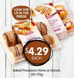 Spudshed Baked Provisions Horns or Donuts offer