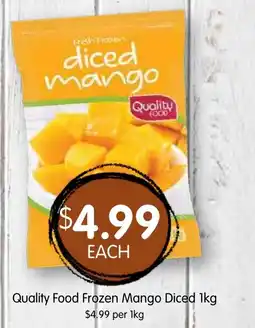 Spudshed Quality Food Frozen Mango Diced offer