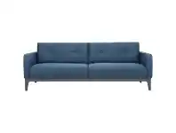 Sigma Fabric Sofa, 3 Seater, Blue