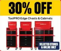 SuperCheap Auto ToolPRO Edge Chests & Cabinets offer